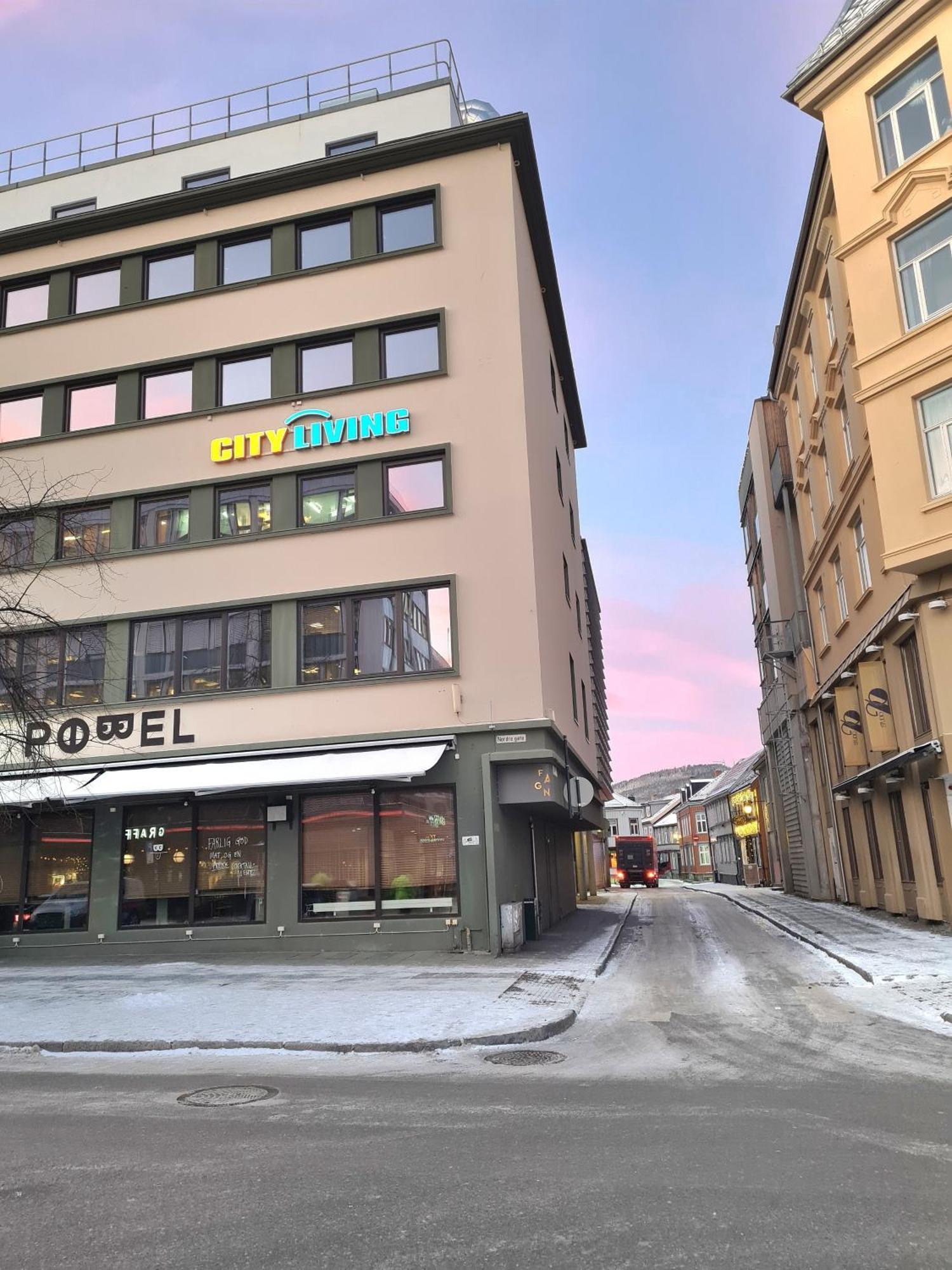 City Living Sentrum Hotel Trondheim Bagian luar foto